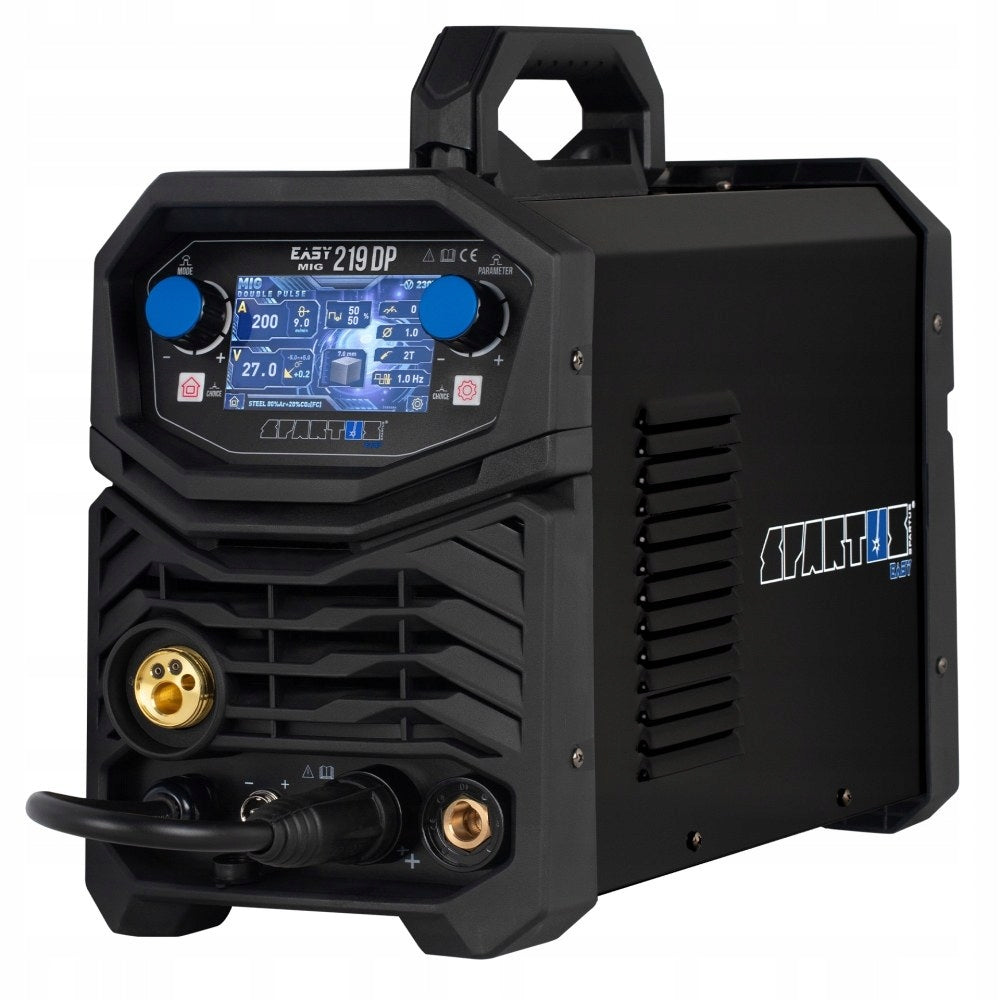 WELDING MACHINE MIG MAG SPARTUS EASYMIG 219 PULSE MIG TIG MMA FEEDER 4R Manufacturer code EASYMIG219DP-PAK-15-3