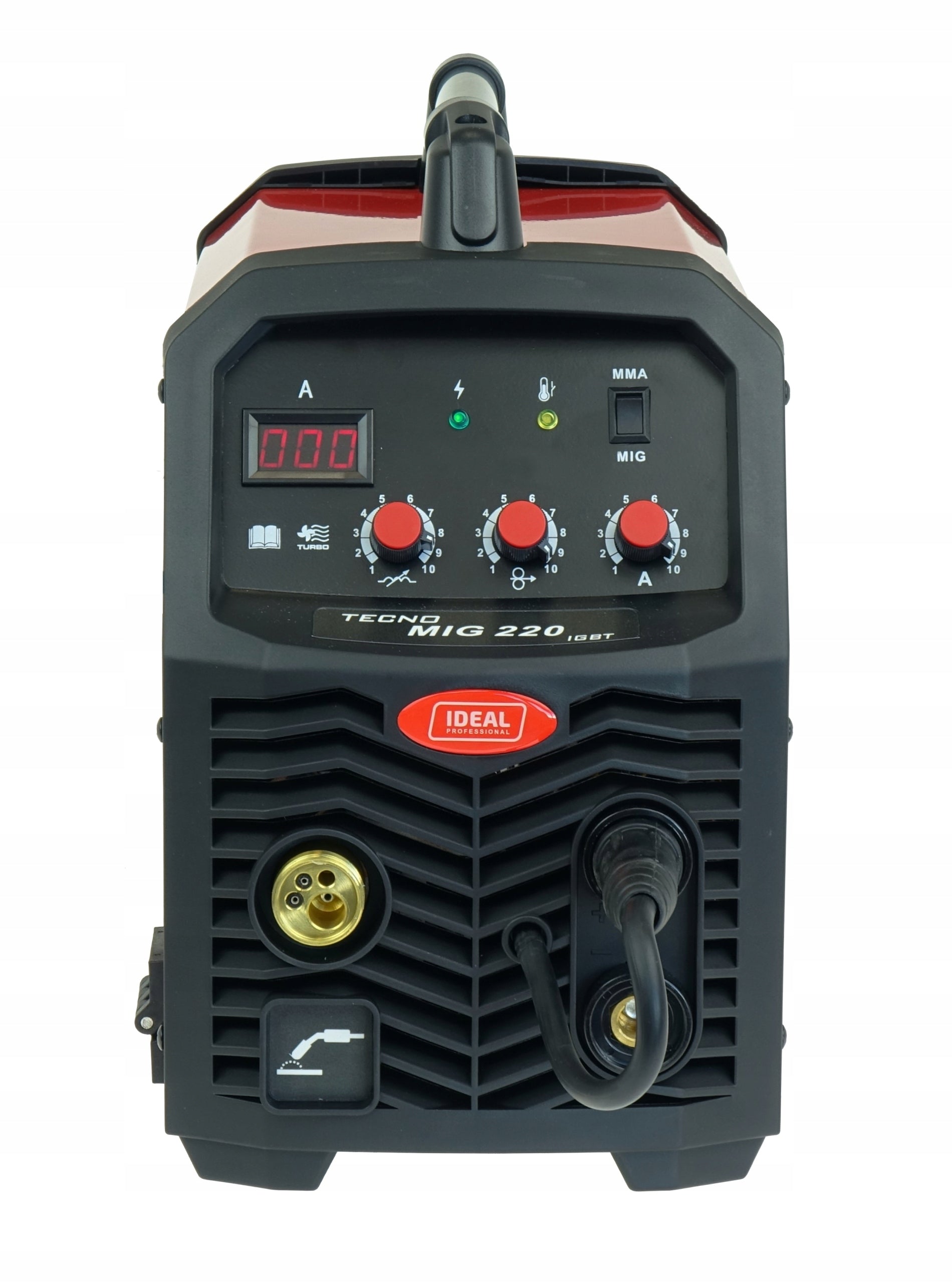 WELDING MACHINE MIG MAG TECNOMIG 220 MMA DIGITAL IDEAL Manufacturer code TECNOMIG 220 HRS0