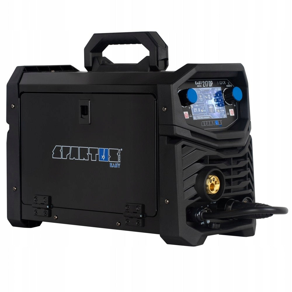 WELDING MACHINE MIGOMAT MMA TIG 3IN1 EASYMIG 217 DUAL PULSE SYNERGY LCD SPARTUS Welding methods MIG/MAG MMA TIG