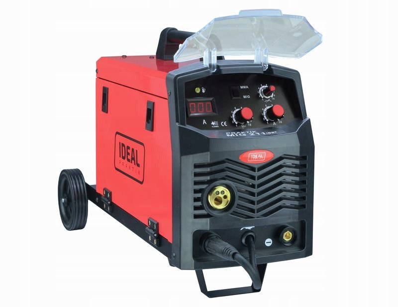 WELDING MACHINE MIGOMAT SEMI-AUTOMATIC MIG MAG MMA FLUX 200A 230V TROLLEY IDEAL Manufacturer code PMIG211MMA-TIGWELD