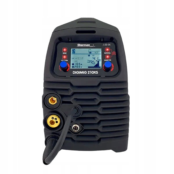 WELDING MACHINE SHERMAN DIGIMIG 210XS SYNERGY 4T SPOT Brand Sherman