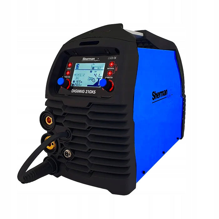 WELDING MACHINE SHERMAN DIGIMIG 210XS SYNERGY 4T SPOT Manufacturer code 7812583 MAPL