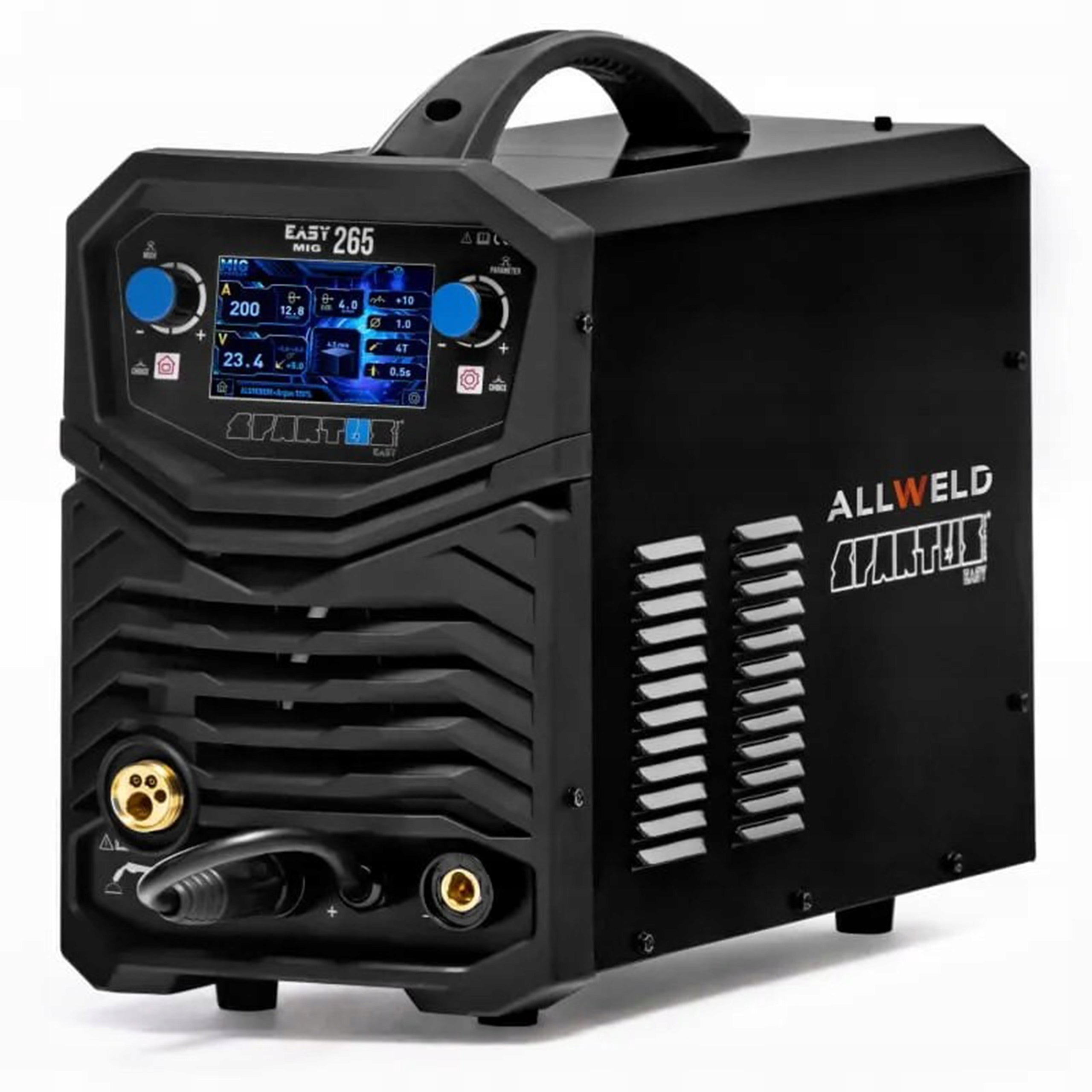 WELDING MACHINE SPARTUS EASY MIG 265 400V 250A 4-ROLL TIG LIFT MMA 2T/4T VRD Packaging status original