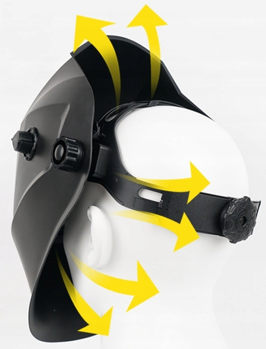 WELDING MASK 2in1 SELF-TINTING VISOR FILTER + GLOVES FREEBIE Manufacturer code SCH-7720