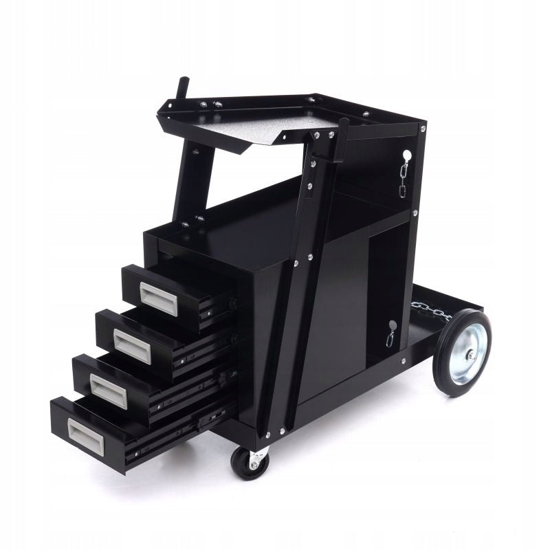 WELDING TOOL TROLLEY WITH DRAWERS ON WHEELS TIG MIG MMA DRAWERS
