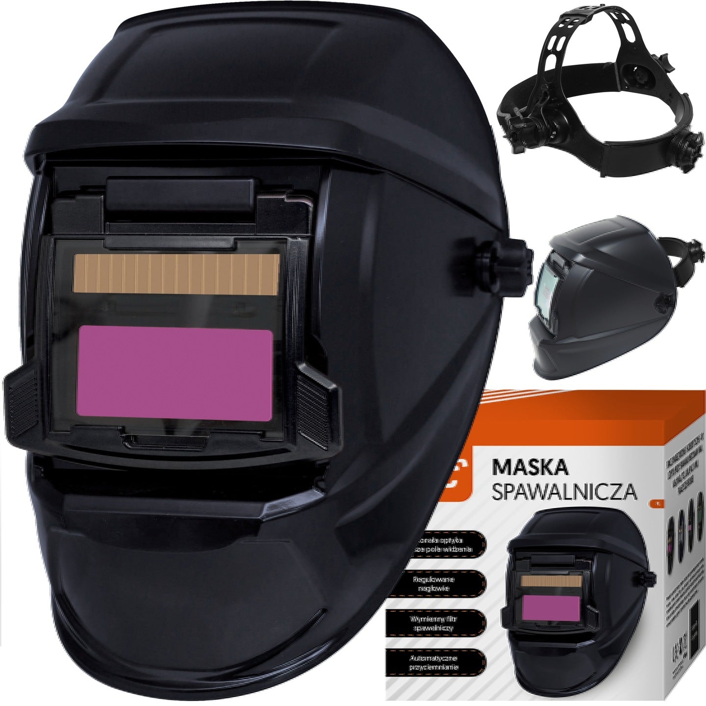 WELDING VISOR MASK FOR WELDING ADJUSTABLE SELF-TINTING