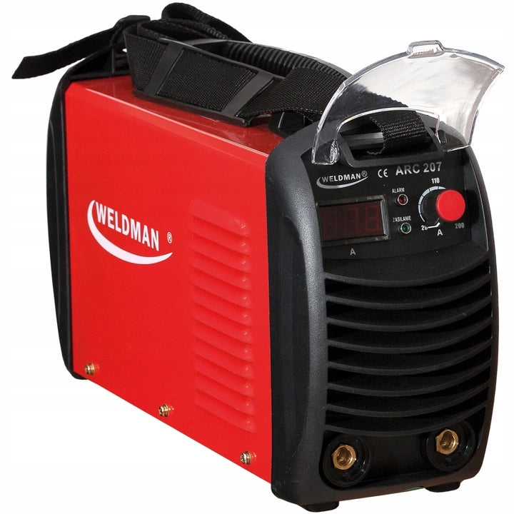 Inverter-Schweißgerät Weldman ARC-207, 230 V, mit Akku und Ladegerät