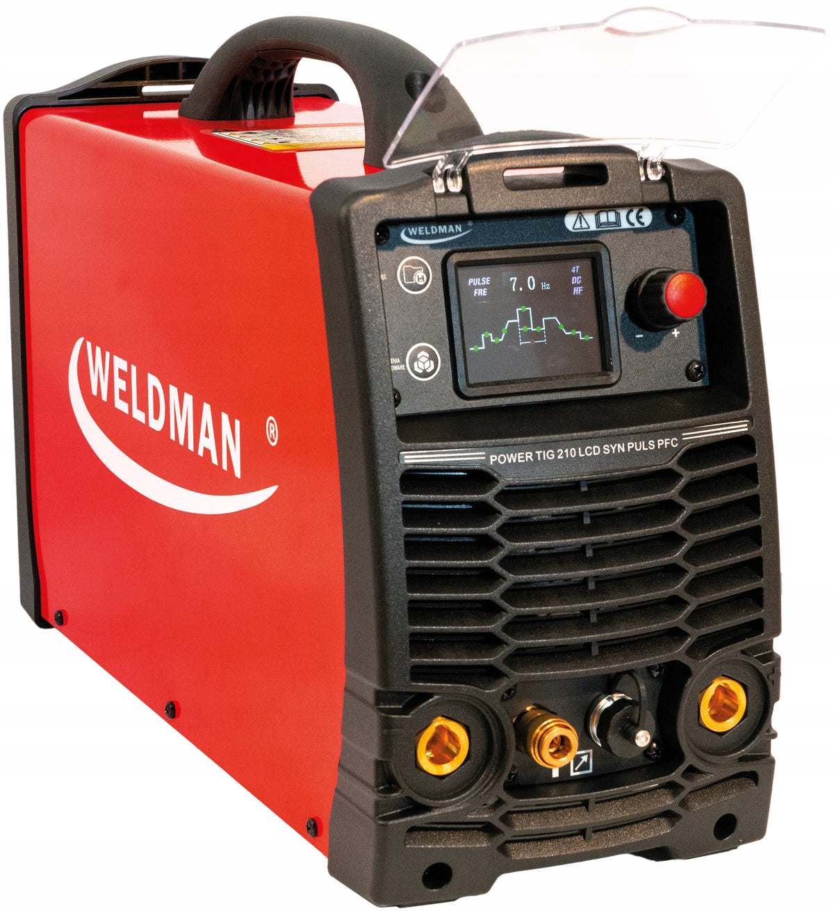 WELDMAN TIG DC I AC/DC welder / Powered by 230V / POWER TIG 210 LCD