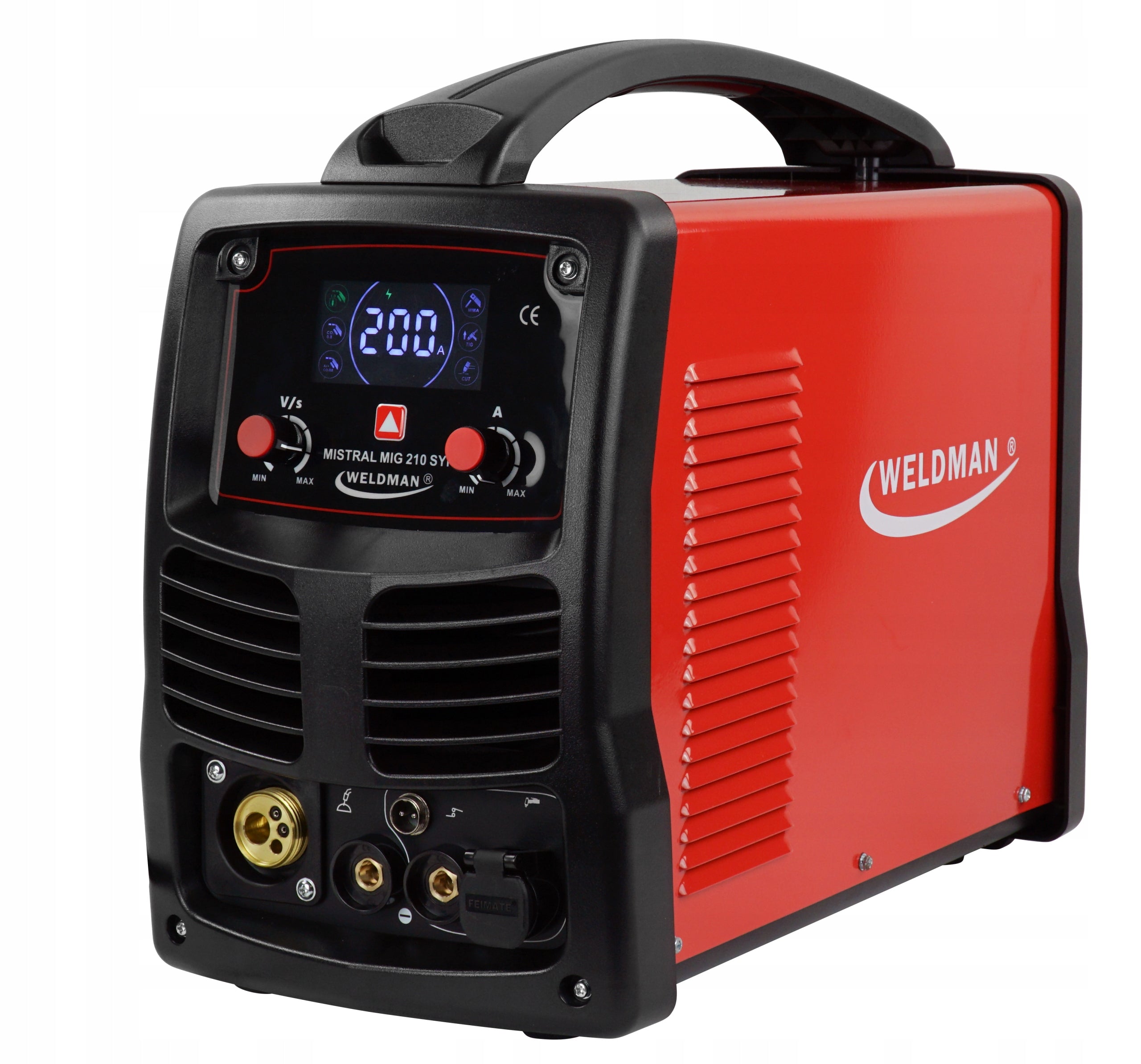 WELDMAN semi-automatic WELDER MIGOMAT PLAZMA TIG MMA MISTRAL MIG 210 SYNERGY