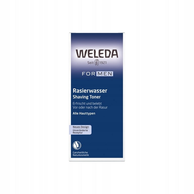 WELEDA For Men Rasierwasser revitalisiert die