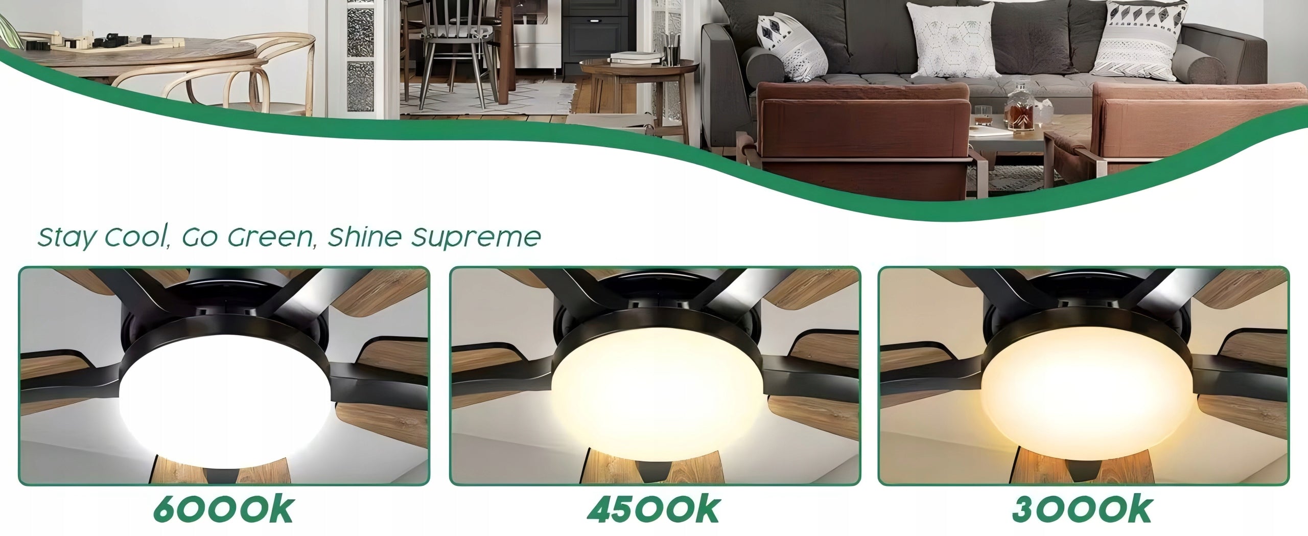 WENTYLATOR SUFITOWY LAMPA SUFITOWA 6 PRĘDKOŚCI 42" Z TIMER + PILOT Stan opakowania oryginalne