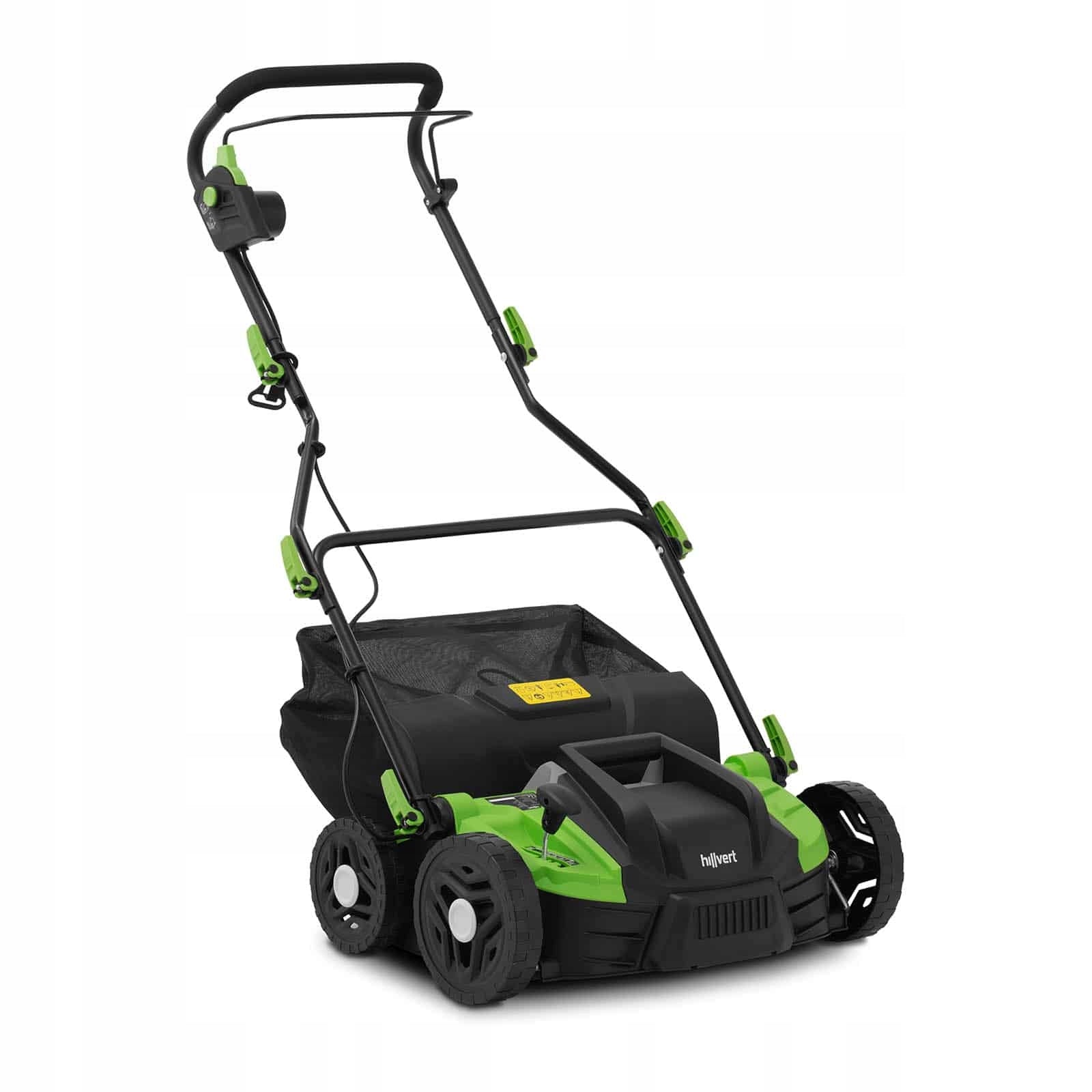Elektrischer Rasenbelüfter mit Beutel Hillvert 2in1, 36 cm, 1500 W