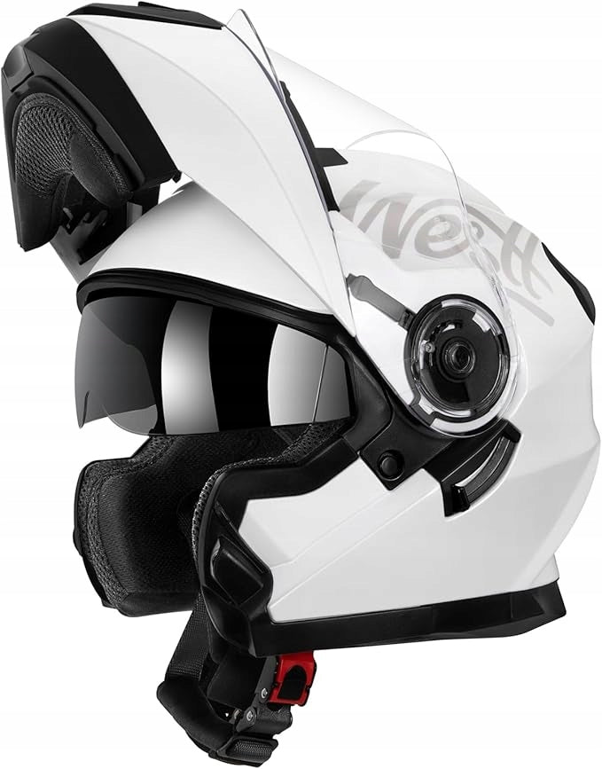 WESTT TORQUE X Motorcycle Helmet integral white metallic XL 61 cm