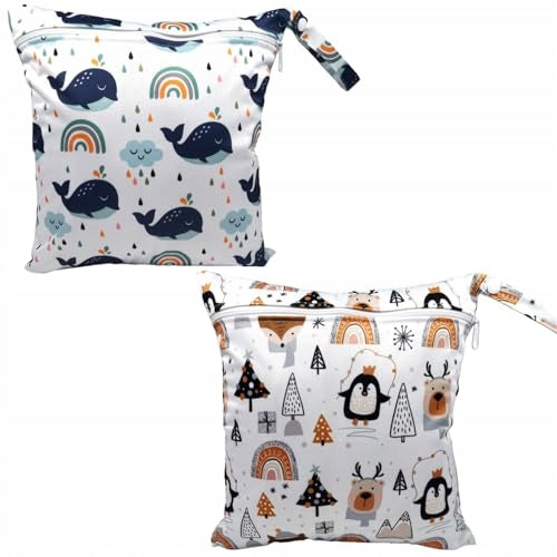 WET WATERPROOF KINDERGARTEN BAGS 2 PIECES FOR CHILDREN Brand no brand