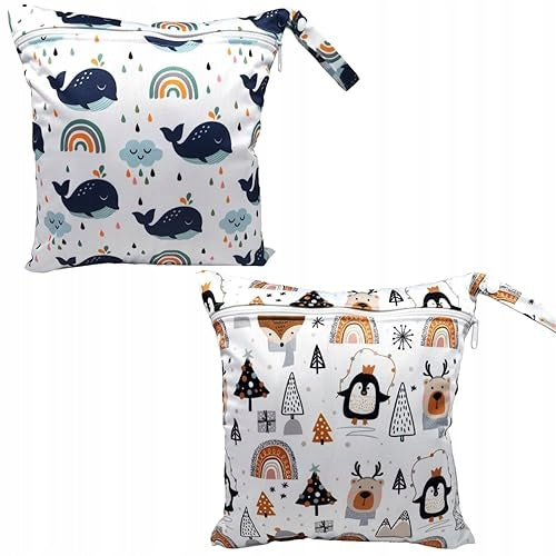 WET WATERPROOF KINDERGARTEN BAGS 2 PIECES FOR CHILDREN