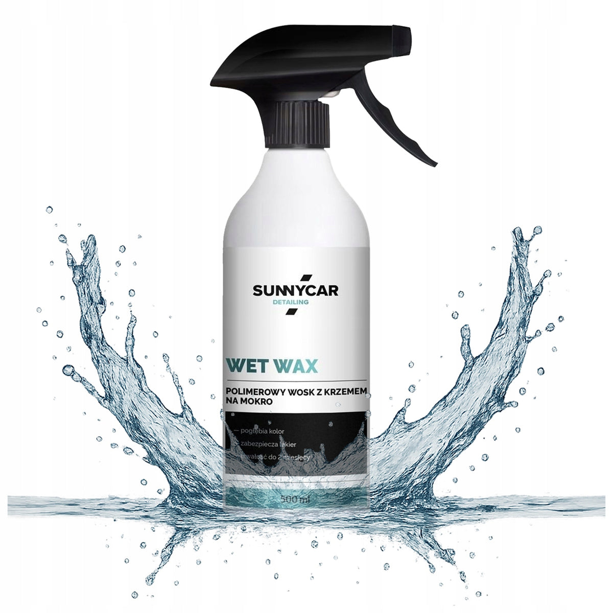WET WAX SUNNYCAR PROTECTS THE VARNISH AND DEEPENS THE COLOR 500 ml