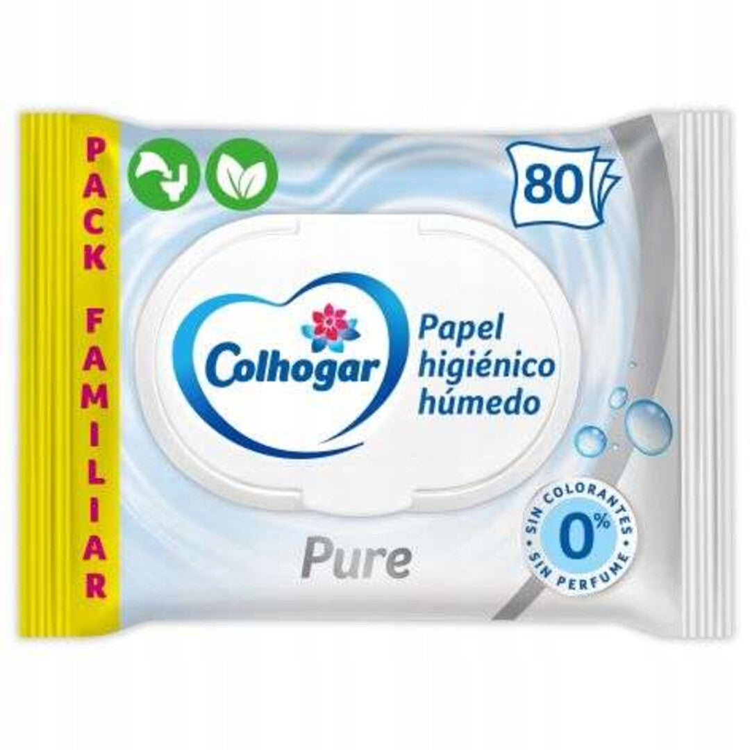 WET WIPES COLHOGAR 80 PCS.