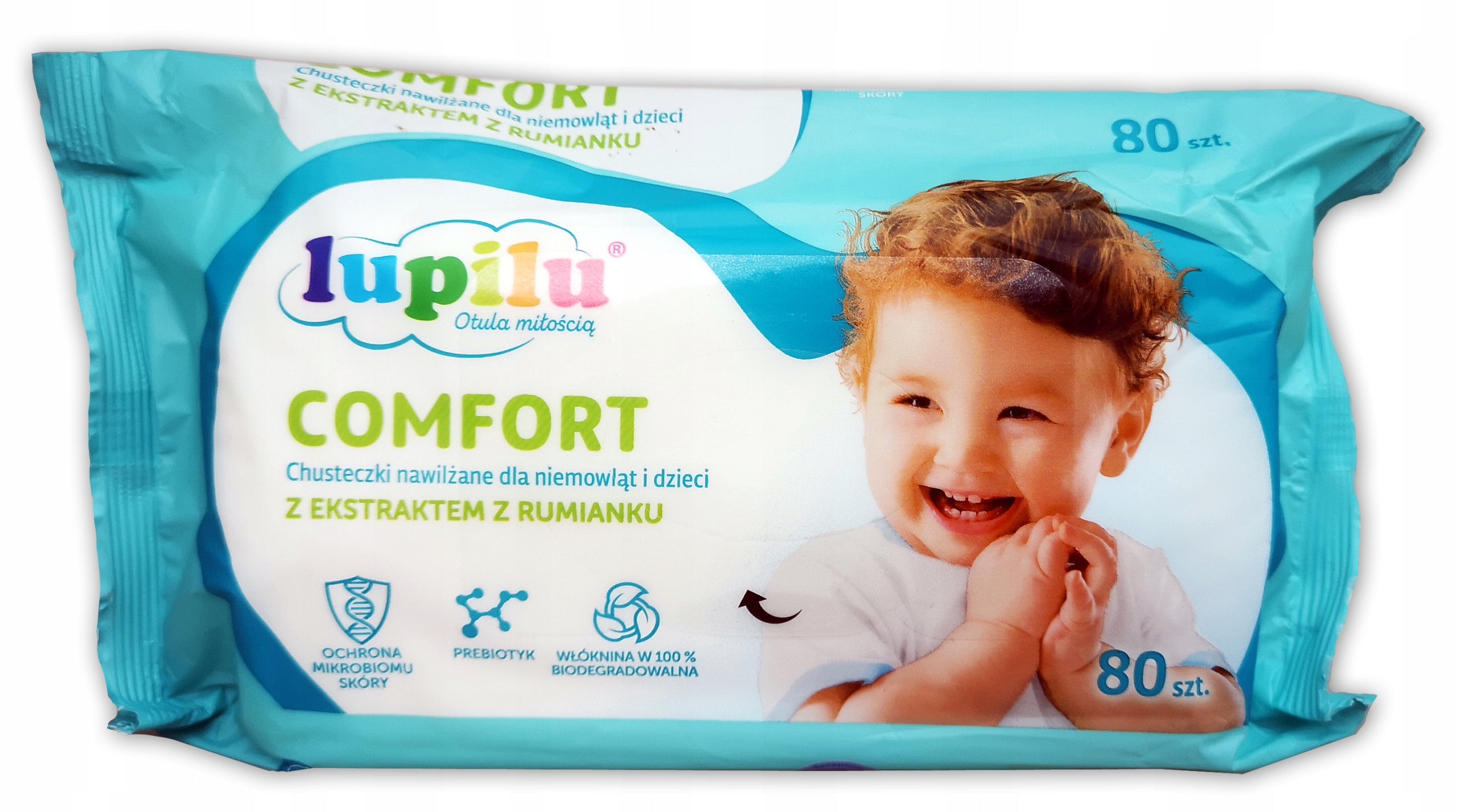 WET WIPES LUPILU 3x80 pcs. Packaging status original