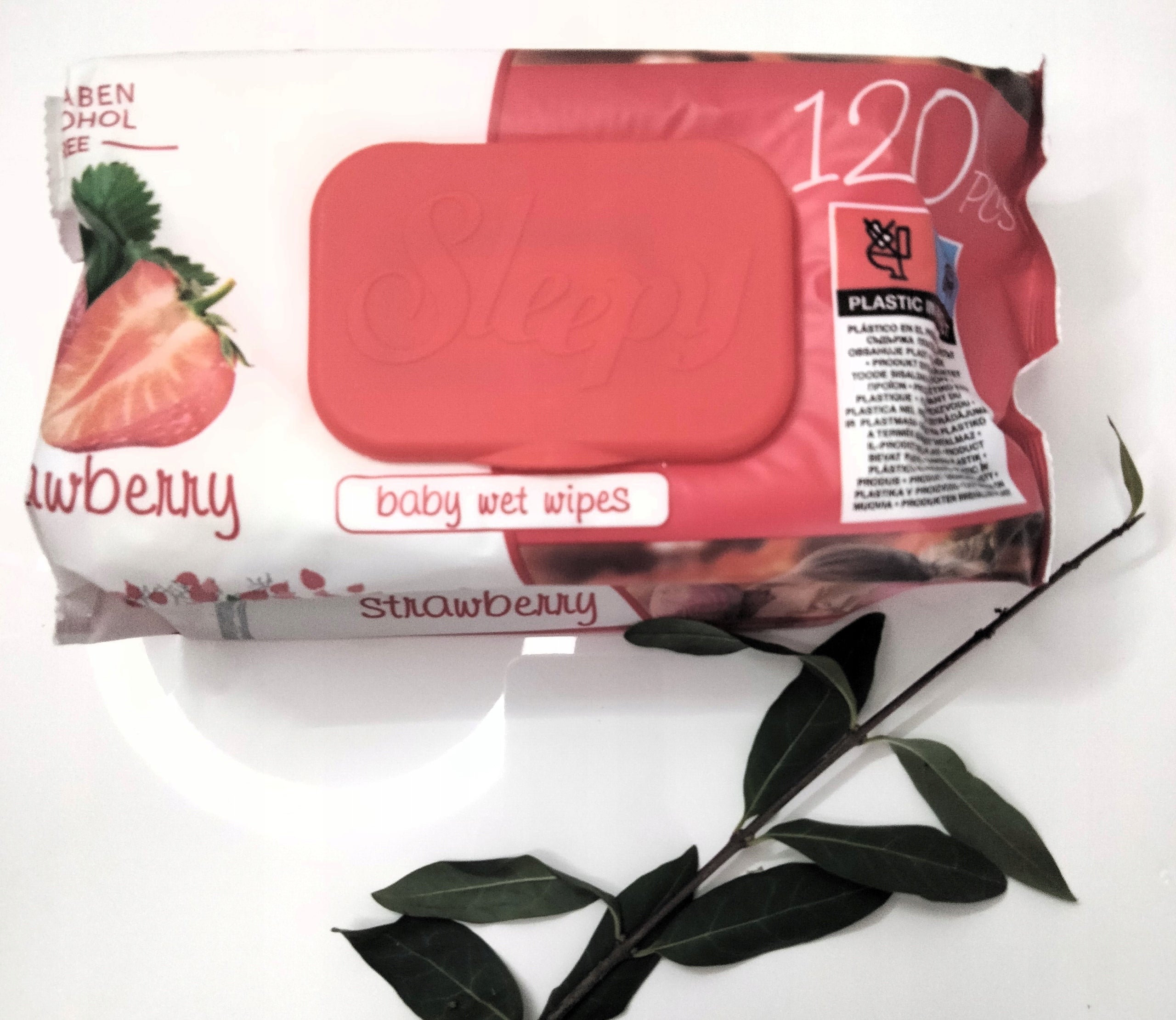 WET WIPES SLEEPY 99 GENTLE WATERS 1 x 120 pcs STRAWBERRY Line of tissues other