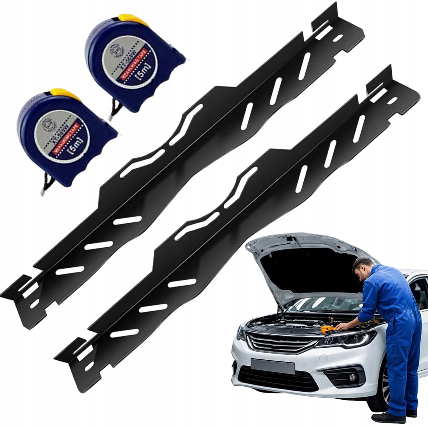 WHEEL ALIGNMENT PLATES 2 PIECES FOR CAR TRUCK JEEP SUV