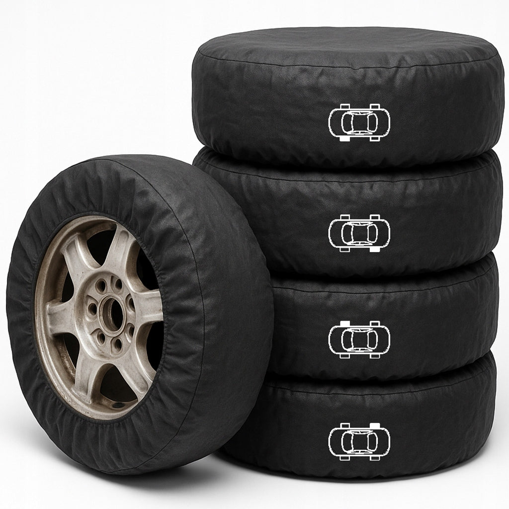 WHEEL COVERS TYRE RIMS 17-20 INCHES PROTECTIVE COVER SET 4PCS 4K