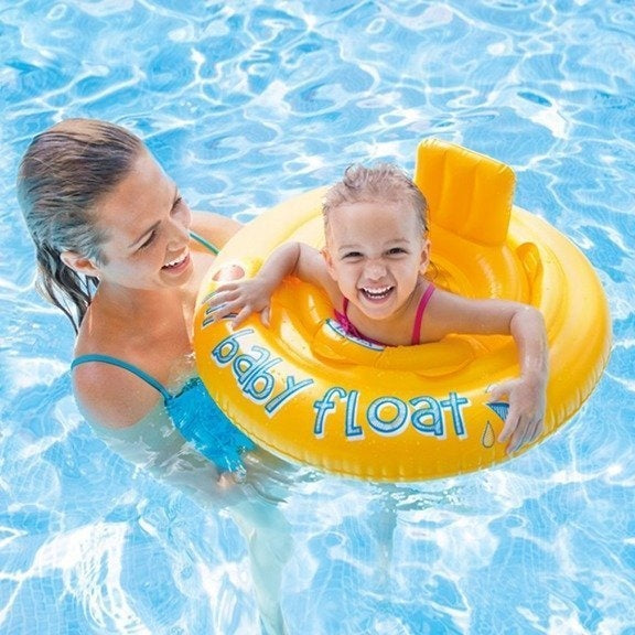 WHEEL FOR BABIES SWIMMING LEARNING SEAT WITH BACKREST INTEX from 6m+ Maximum load 11 kg
