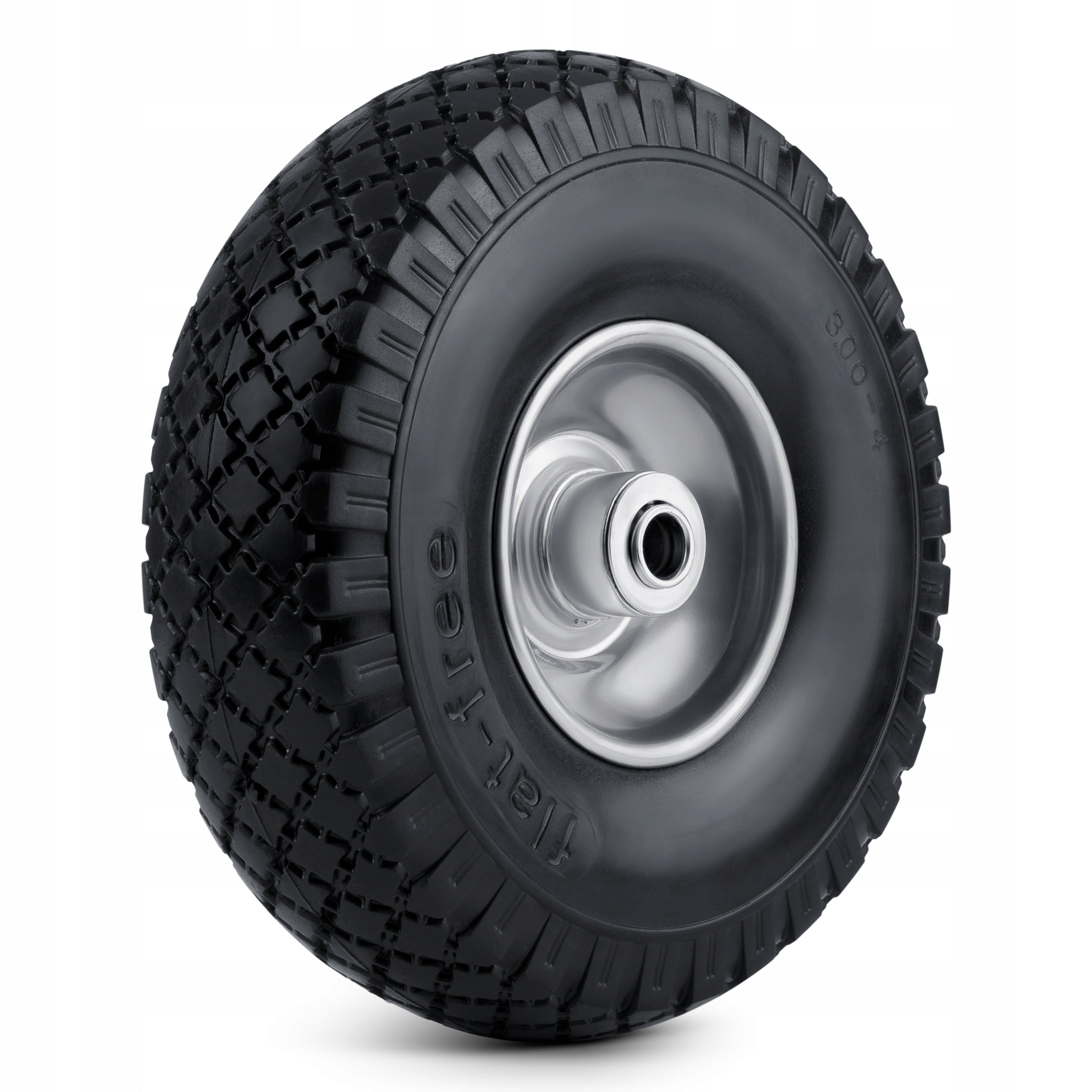 WHEEL FOR WHEELBARROW TROLLEY FULL TUBELESS WHEEL 3.00-4