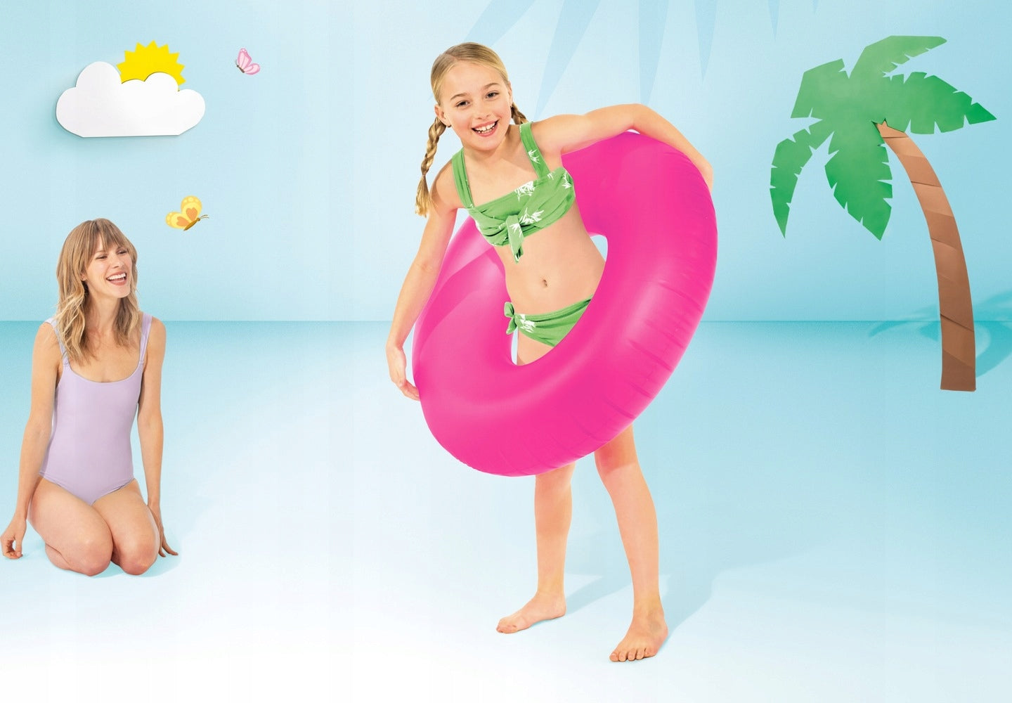 WHEEL INFLATABLE SWIMMING WHEEL FOR CHILDREN INTEX 59262 Manufacturer code 59262