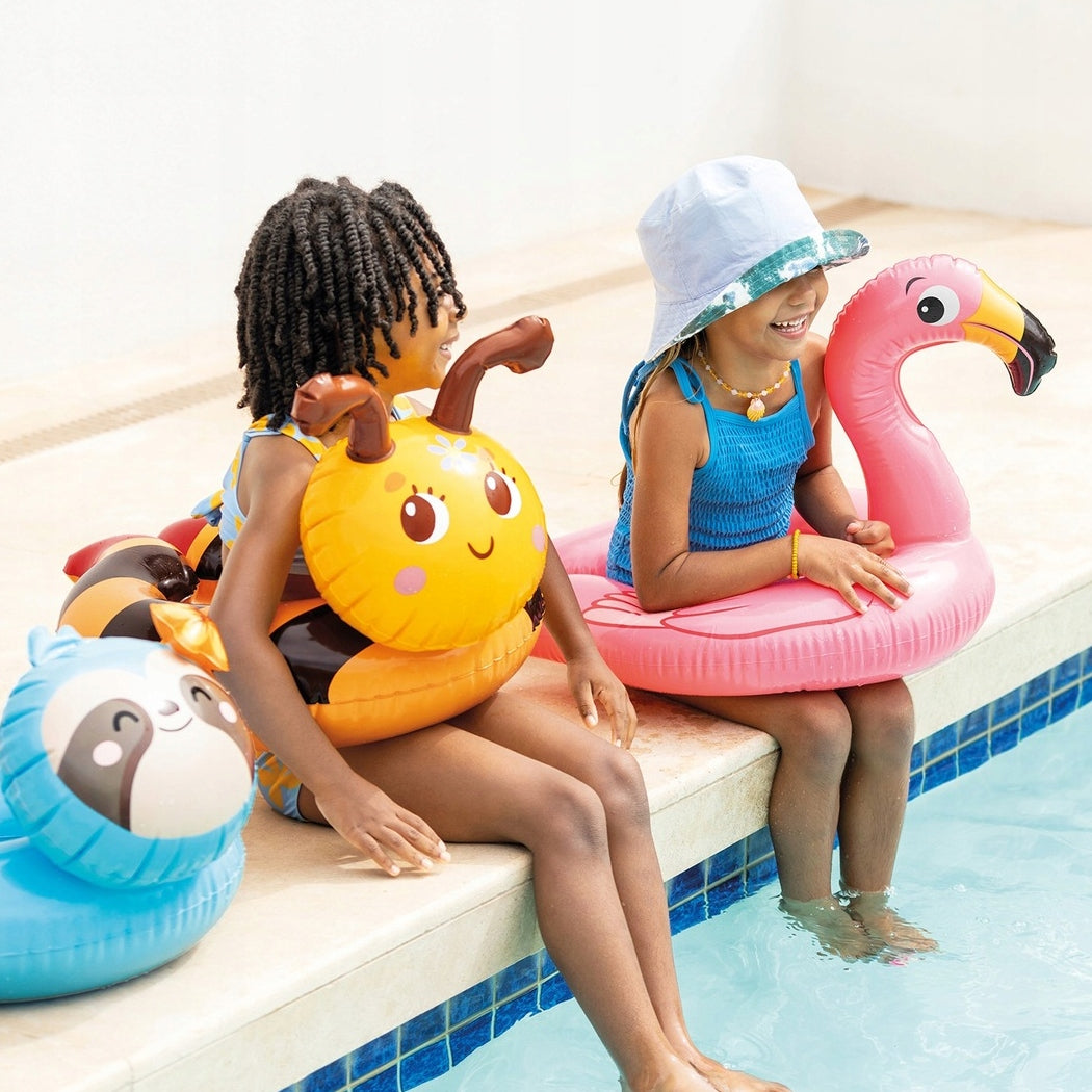 WHEEL INFLATABLE WHEEL FOR SWIMMING FUN INTEX 59220 FOR CHILDREN SLOTH Product weight with unit packaging 0.2 kg