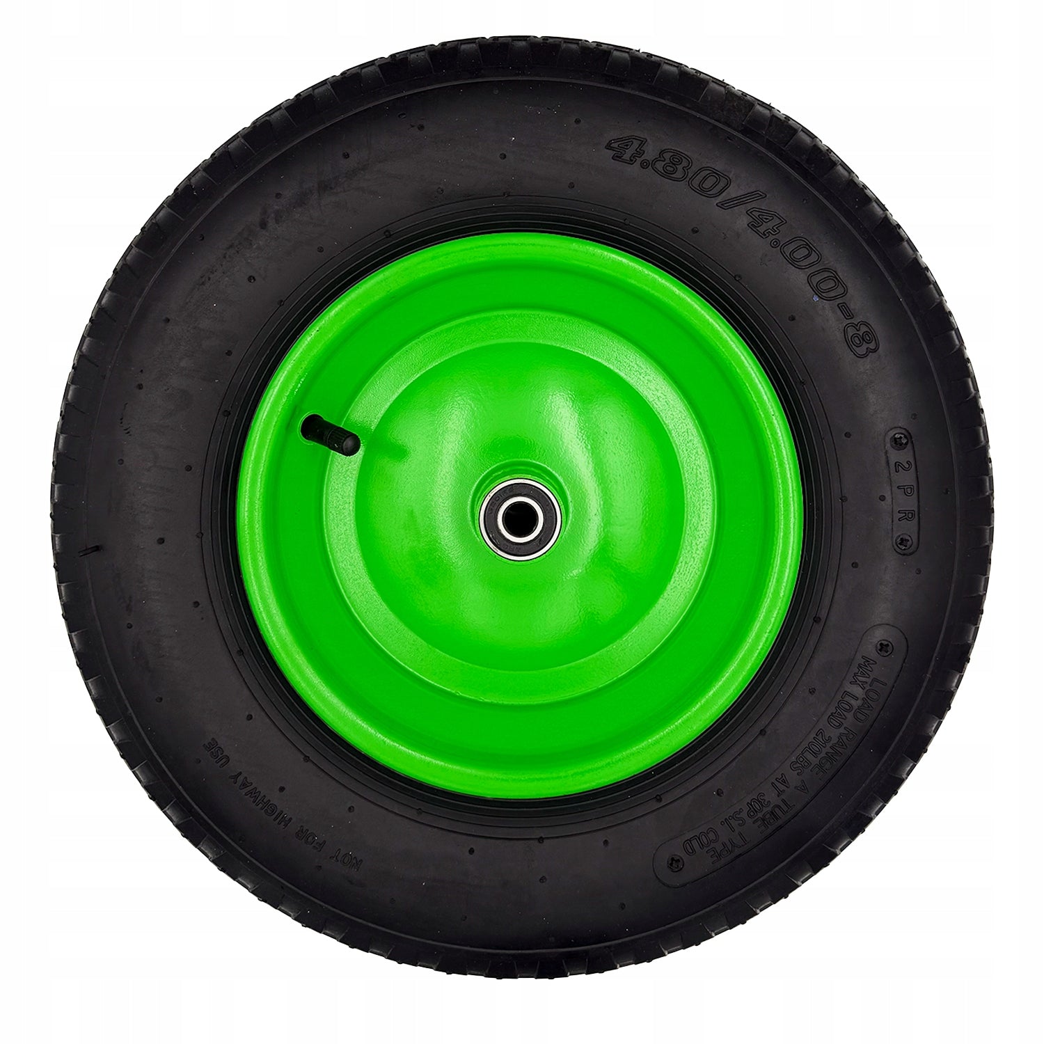 WHEEL WHEELBARROW WHEEL PUMPED WITH 4.00-8 400-8 400x8 INNER TUBE AXLE EAN (GTIN) 5908239763268