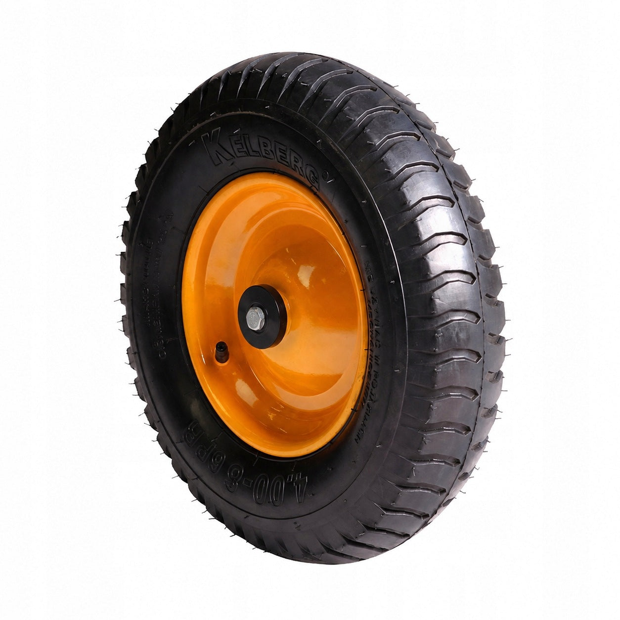 WHEELBARROW WHEEL KELBERG 400-8 6PR fi12 + AXLE Manufacturer code 07-26
