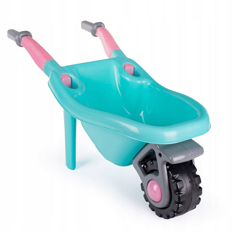 WHEELBARROWS + SAND SET + LAWN MOWER + CONCRETE MIXER Character/Title none