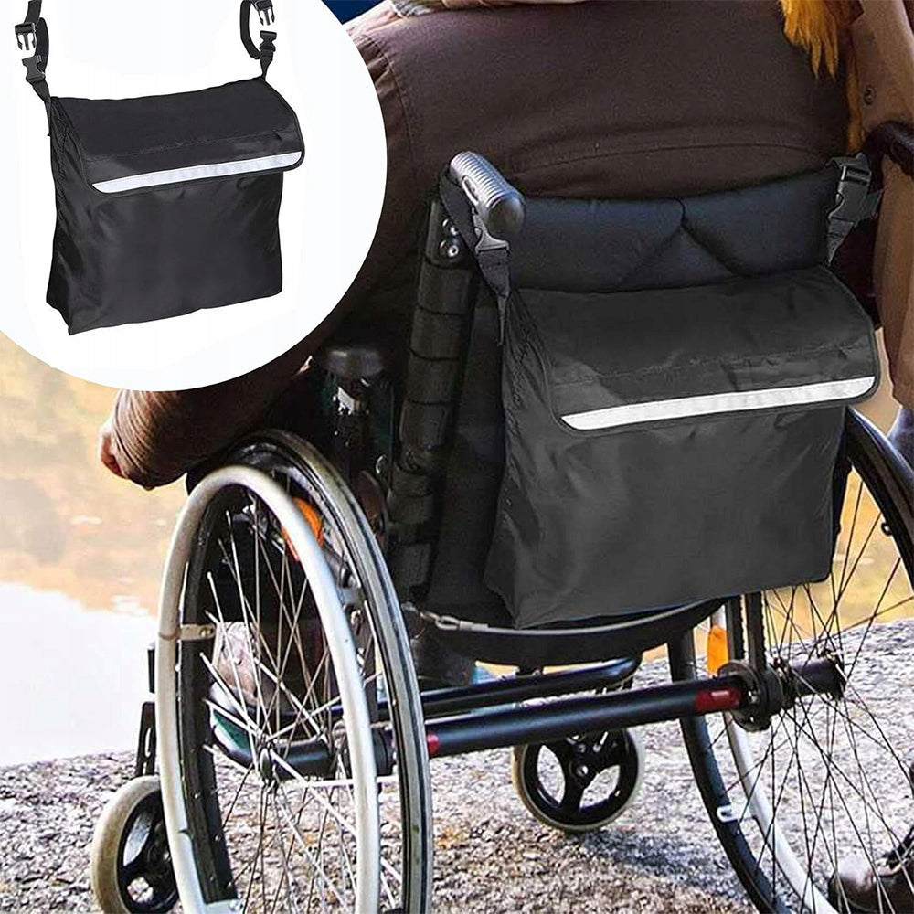 WHEELCHAIR BAG WITH A BREATHABLE CLOSURE SYSTEM Brand no brand