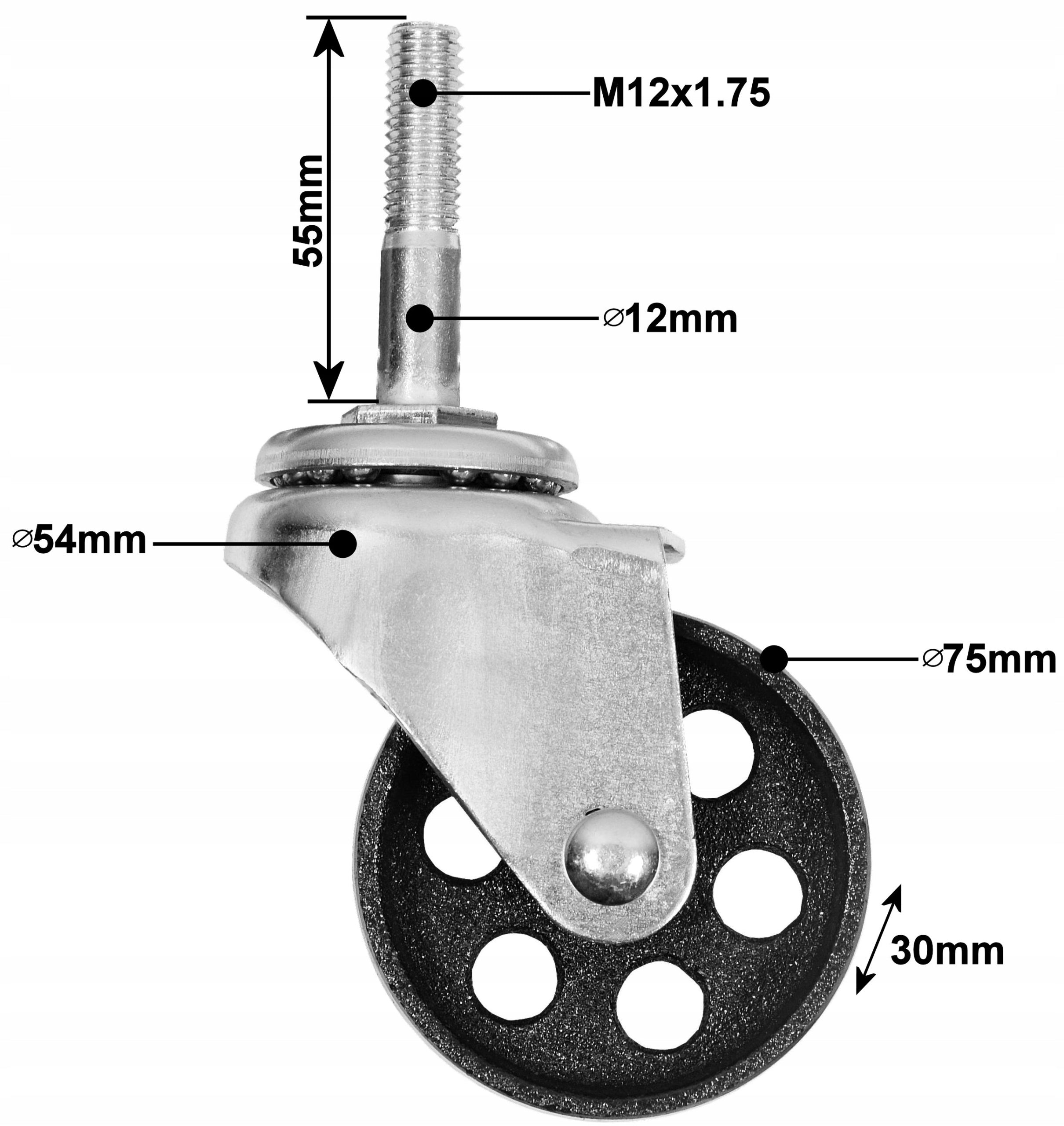 WHEELS WHEEL SWIVEL PRESSER GEARBOX LIFT 4PCS SET Manufacturer code kółka DOCISKACZA 4 sztuki