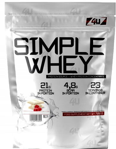WHEY PROTEIN WPC Simple Whey Protein 4U Nutrition
