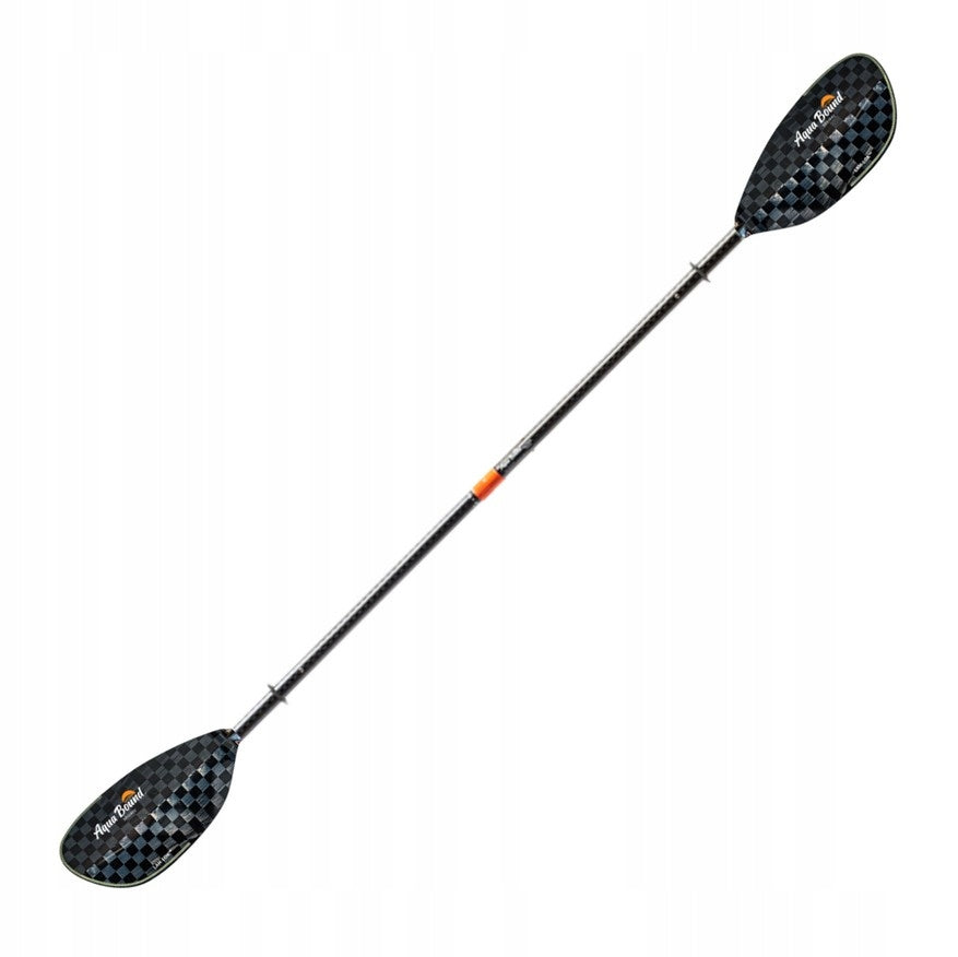 WHISKEY CARBON KAYAK PADDLE FOR KAYAK 220cm AQUA BOUND CARBON LIGHT