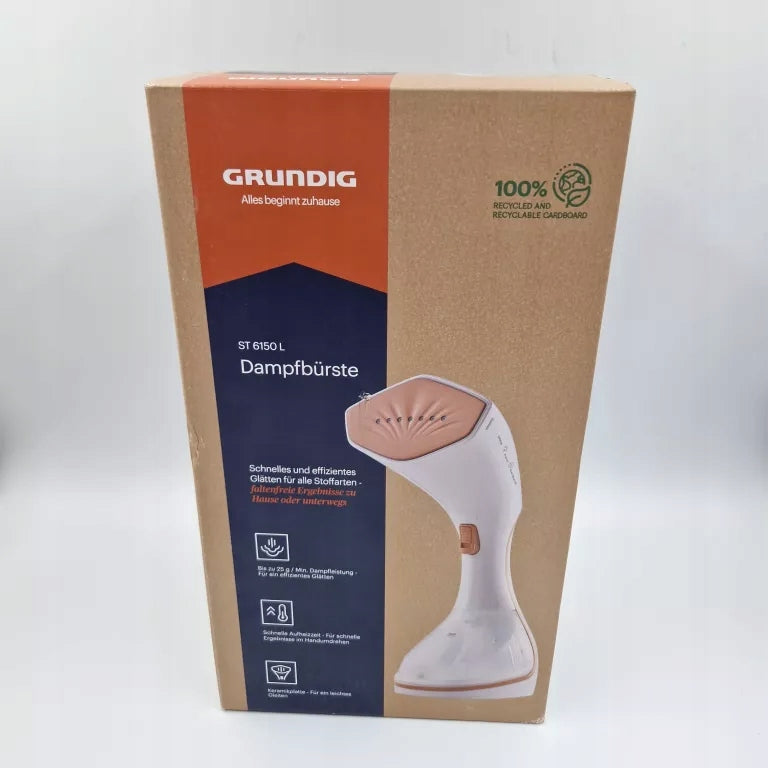 WHITE CLOTHES STEAMER GRUNDIG ST6150 STEAMER VERTICAL STEAM IRON