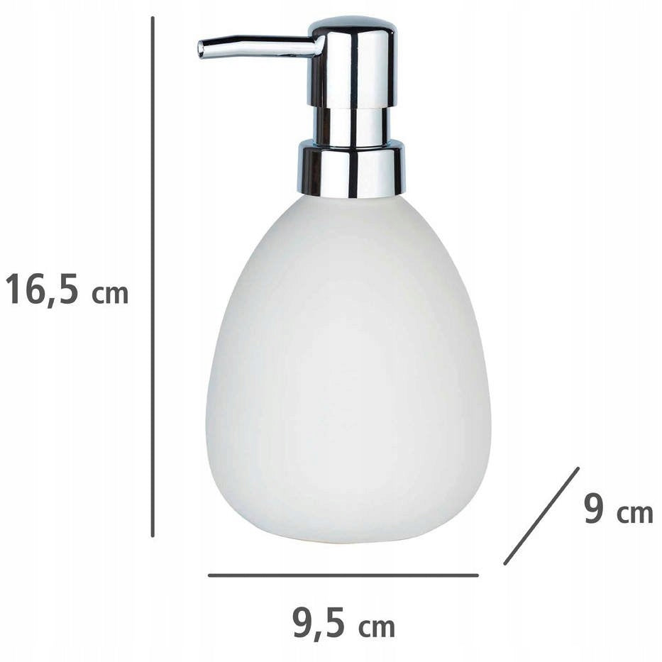 WHITE SOAP DISPENSER POLARIS 390 ml WENKO Brand Wenko