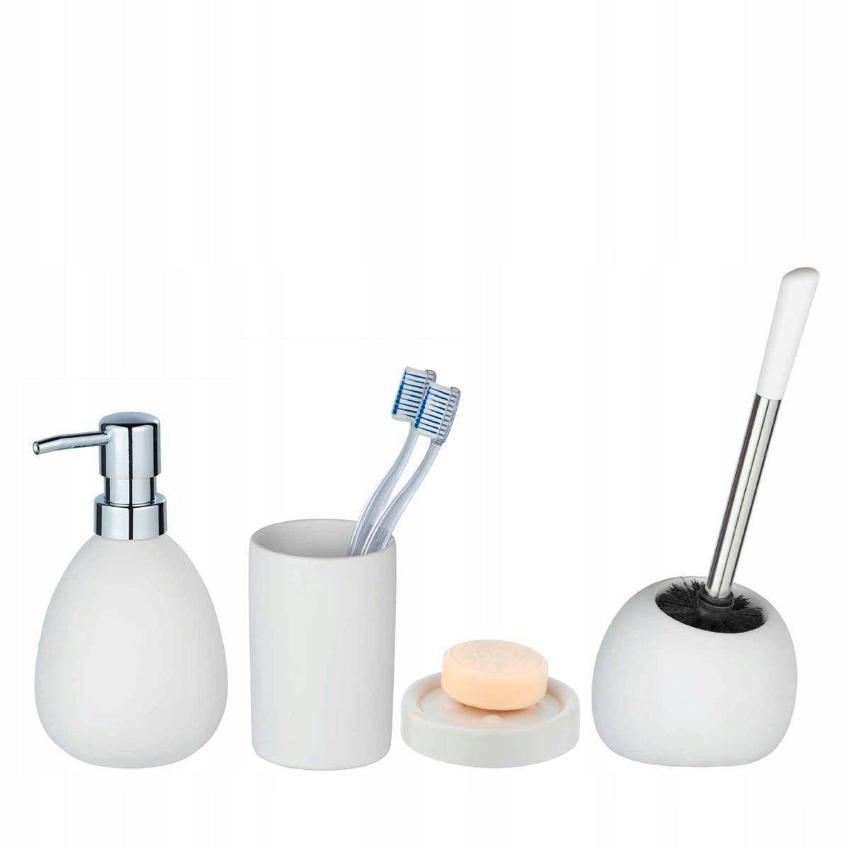 WHITE SOAP DISPENSER POLARIS 390 ml WENKO Capacity 390 ml