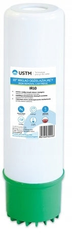 WHOLE HOUSE WATER FILTER CARTRIDGES 3 STAGE PS20 IR BL10 Set USTM Manufacturer code PS20M/BL10/IR10