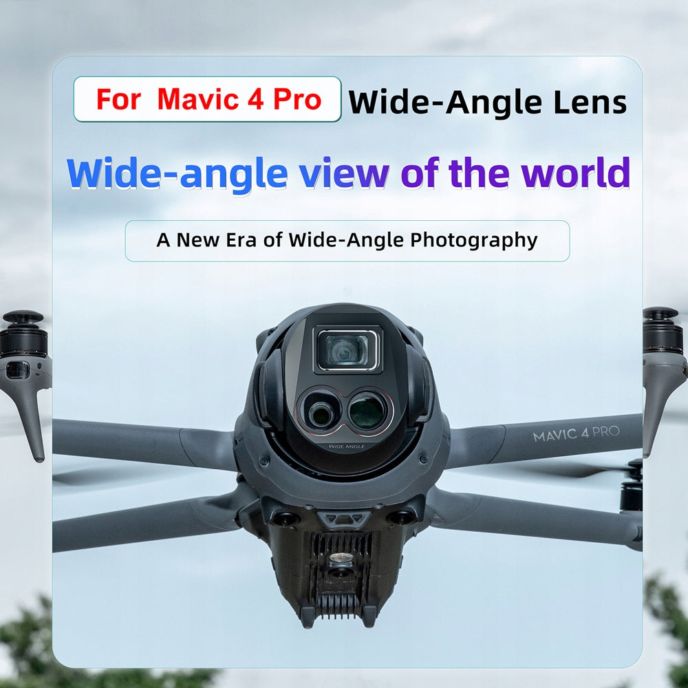 WIDE-ANGLE LENS FILTER FOR DJI MAVIC 4 PRO MULTI COATED HD OPTICAL GLASS EAN (GTIN) 726384353067