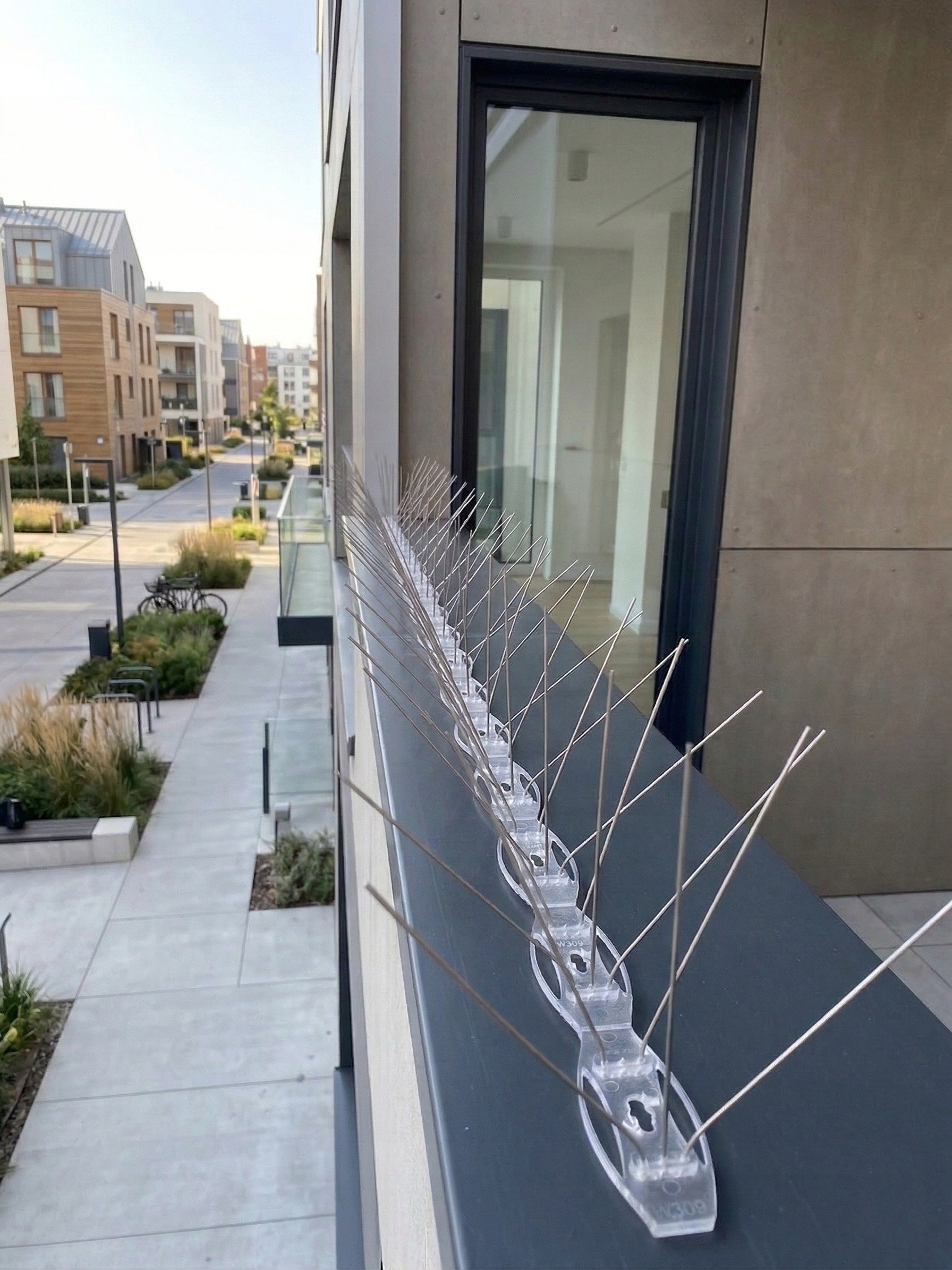 WIDE DENSE SPIKES AGAINST BIRDS LENGTH 50cm PROTECTION UP TO 24cm W160 Brand JACOPIC