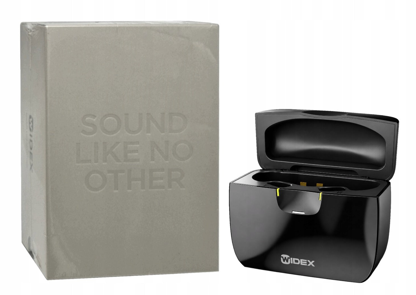 WIDEX mRIC CHARGE N CLEAN WPC101 CHARGING STATION FOR HEARING AID Packaging status original