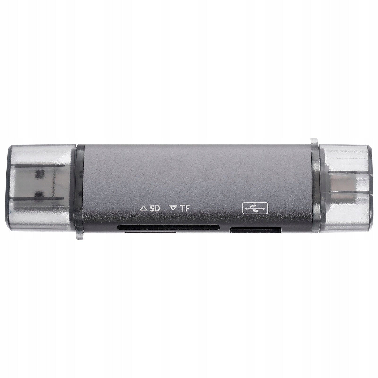 WIELOFUNKCYJNY CZYTNIK KART TF I USB SZARY Kind universal