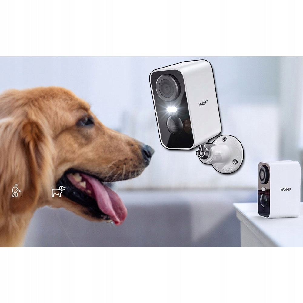 WIFI CAMERA WIRELESS IP SMART OUTDOOR ROTATING FULL HD 2K Packaging status original