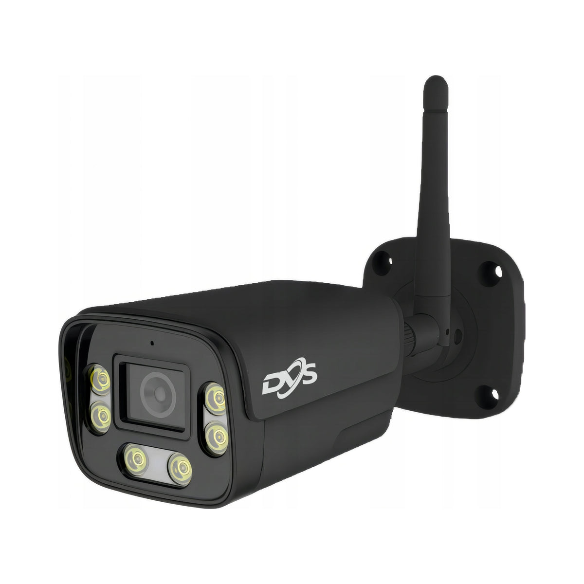 WIFI IP CAMERA OUTDOOR 4Mpx BLACK TUYA SMART LED TUBE DVS MONITORING