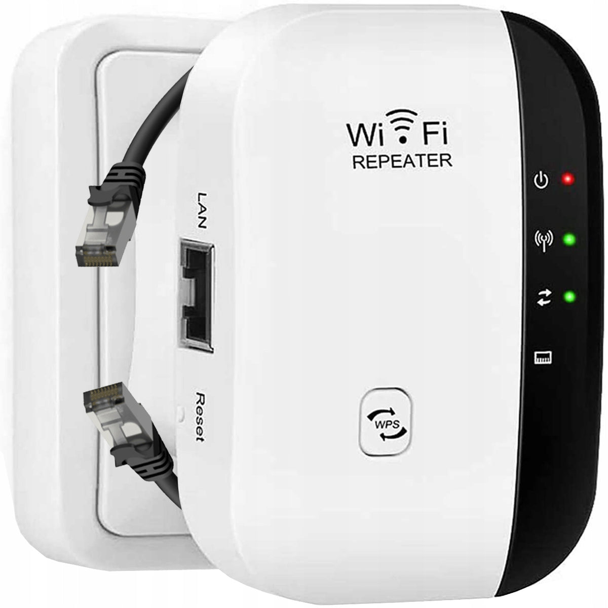 WIFI SIGNAL AMPLIFIER POWERFUL RANGE REPEATER 300MB/S DOES NOT INTERRUPT