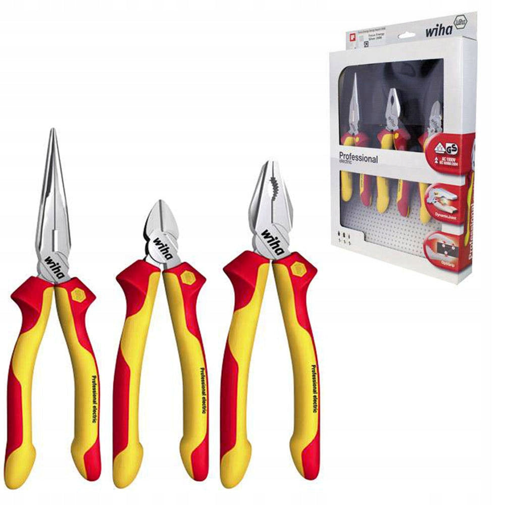 WIHA 26852 CLIP-ON INSULATED PLIERS VDE 1000 V Brand Wiha