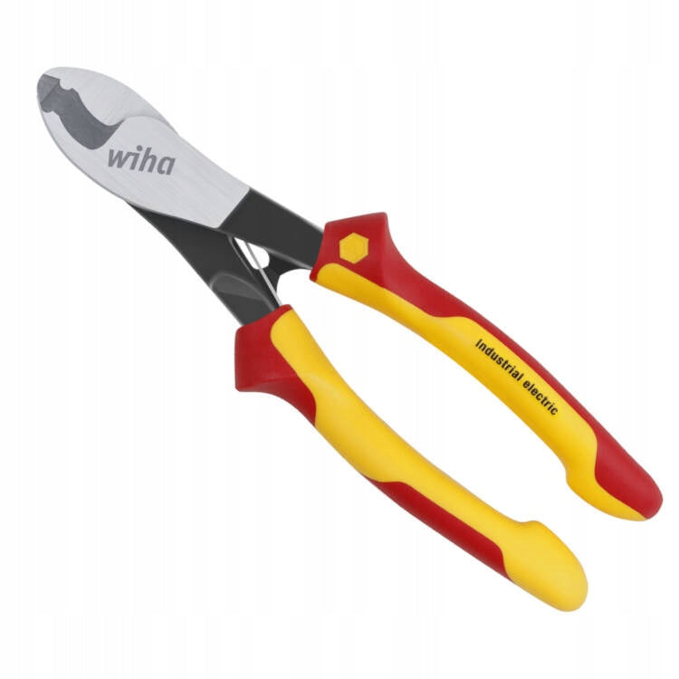 WIHA 43661 CUTTING PLIERS 180mm CUTTING WIRES INSULATION CABLES Manufacturer code 43661