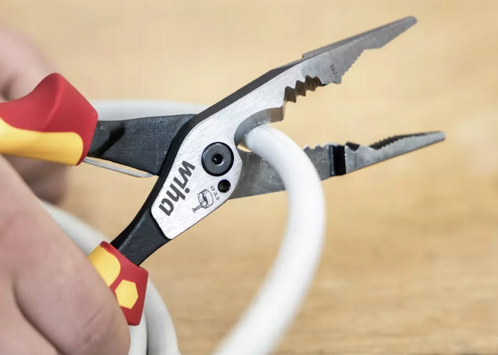 WIHA 45705 UNIVERSAL PLIERS INDUSTRIAL ELECTRIC 8w1 1000V VDE Brand Wiha